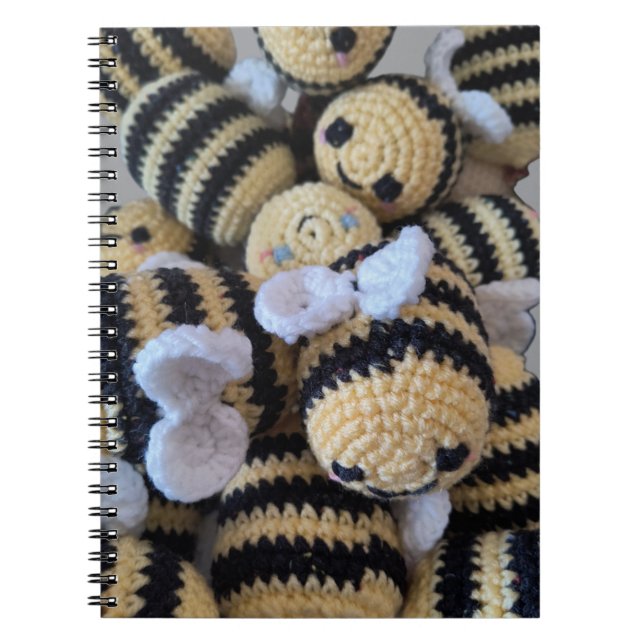 Carnet Abeilles d'Amigurumi (Devant)