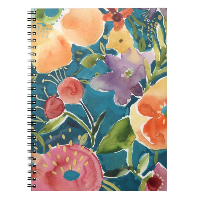 Carnet Abondante florale I (Devant)