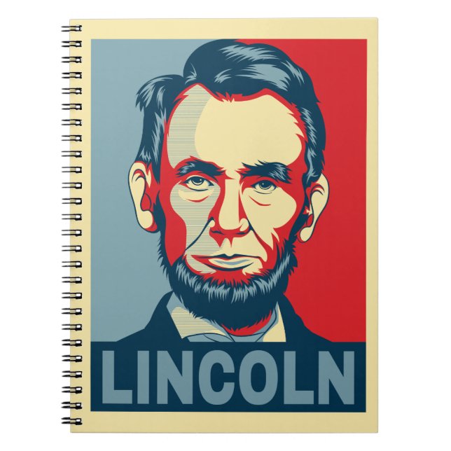 Carnet Abraham Lincoln USA Président Hope Style (Devant)