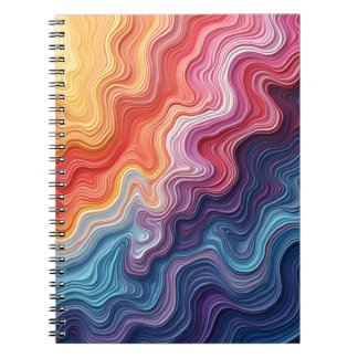 Carnet Abstract Notebook colorful
