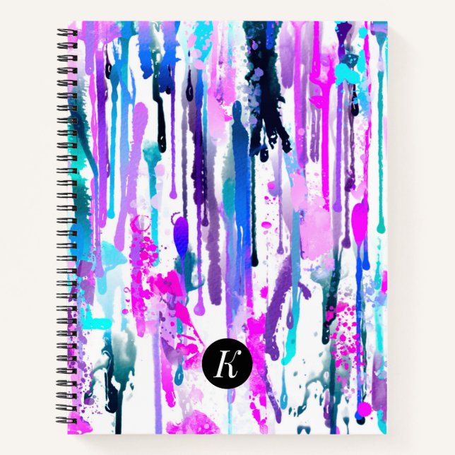 Carnet Abstract Watercolor (Devant)