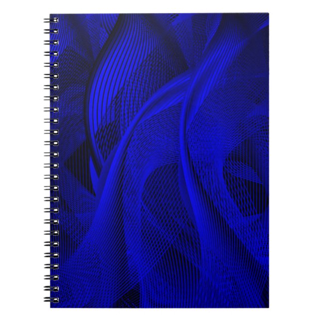 Carnet Abstract wave lines (Devant)