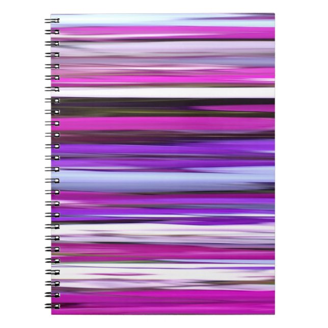 Carnet Abstrait #2 : Flou pourpre (Devant)