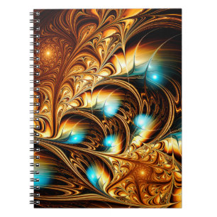 Carnet Abstrait arrière - plan de lumière dorée artistiqu