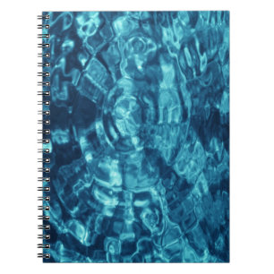 Carnet Abstrait bleu