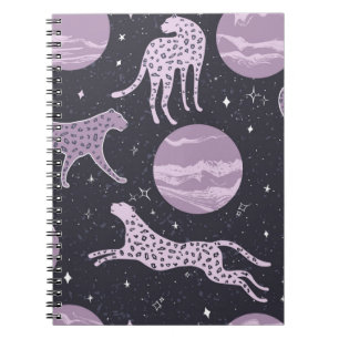 Carnet Abstrait cosmos sans couture motif, arrière - plan