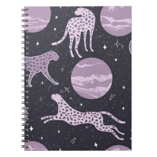 Carnet Abstrait cosmos sans couture motif, arrière - plan