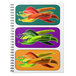 Carnet Abstrait des chiles