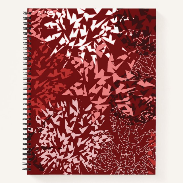 Carnet Abstrait moderne (Devant)