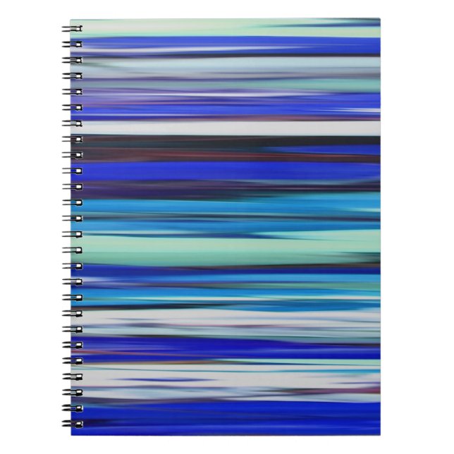 Carnet Abstrait n° 2 : Bleu (Devant)