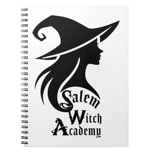 Carnet Académie de sorcières de Salem Halloween sorcières (Devant)