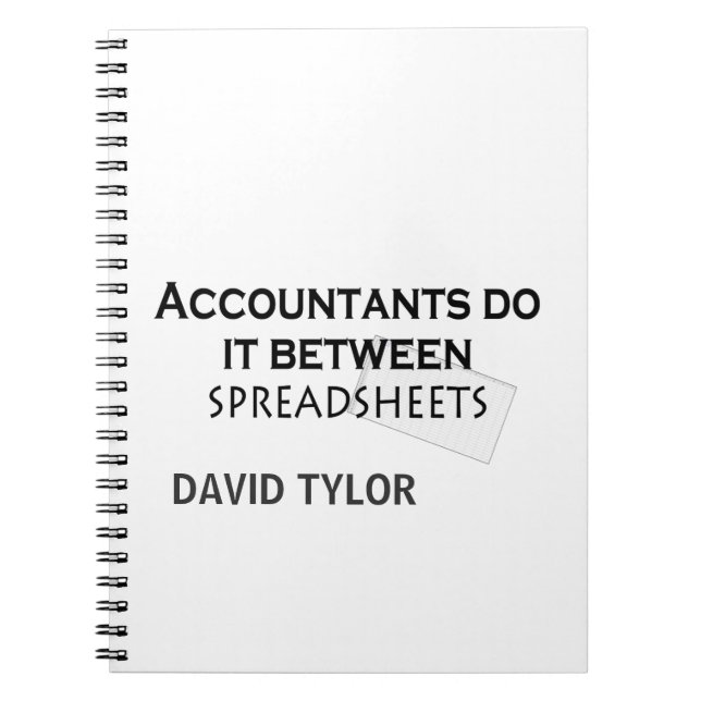 Carnet Accountants do it ! (Devant)