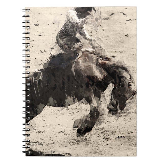 Carnet Accrocher - Bronco Busting Champ (Devant)