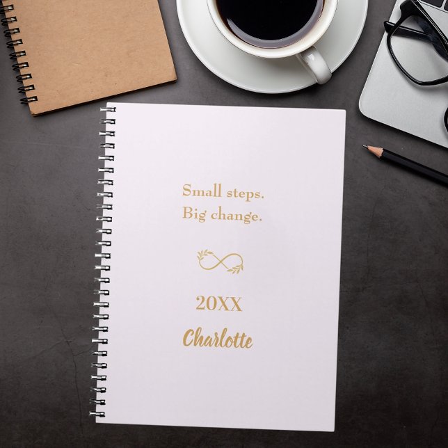 Carnet Acheter une citation motivante or (Créateur téléchargé)