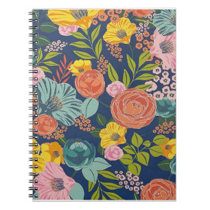 Carnet Acier Mill & Co Cute Floral Mini Spirale Notebook
