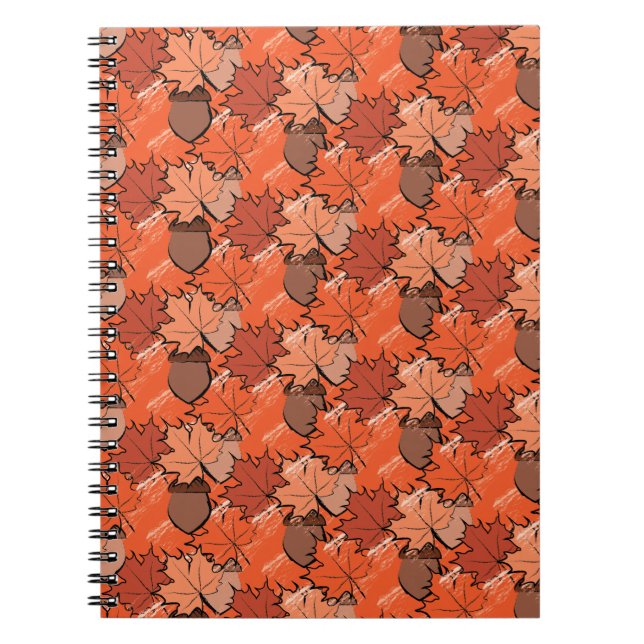 Carnet Acorns et feuille II (Devant)