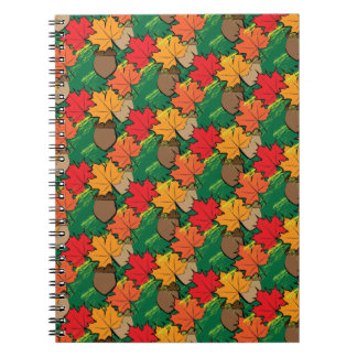 Carnet Acorns et feuille III