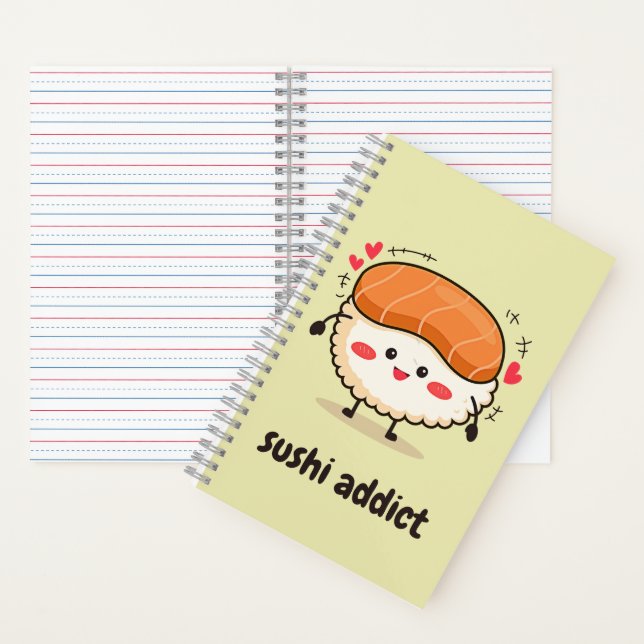 Carnet addict sushi (À l'intérieur)