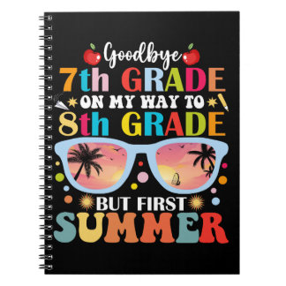 Carnet Adieu 7e année Bonjour 8e année mais premier été
