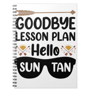 Carnet Adieu les plans de cours, bonjour l'enseignant bro