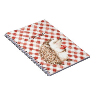 Carnet Adieux Rouges Blancs à Carreaux et à Rayures Héris