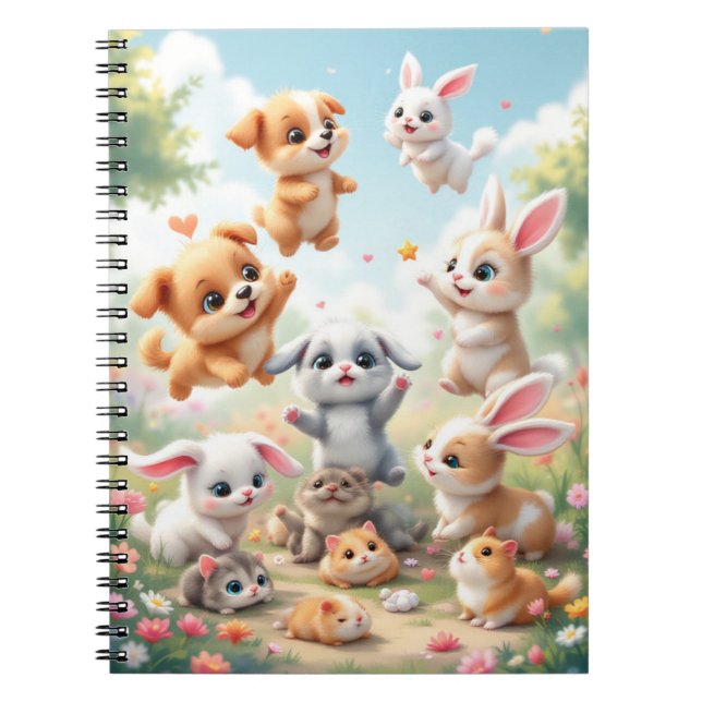 Carnet adorable Animal Friends (Devant)