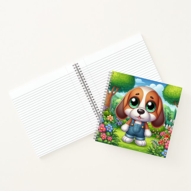 Carnet Adorable Chiot Dans Les Murs (Intérieur)