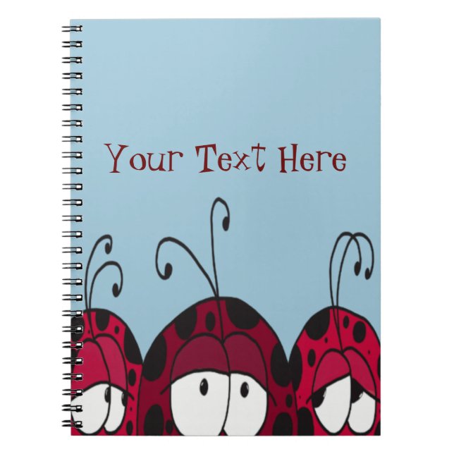 Carnet adorable Ladybugs (Devant)