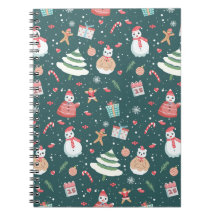 Adorable Snowman Christmas Pattern