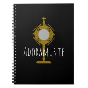 Carnet Adoramus Te (Nous vous adorons) Latin