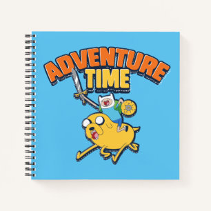 Carnet Adventure Time   Finn Riding Jake