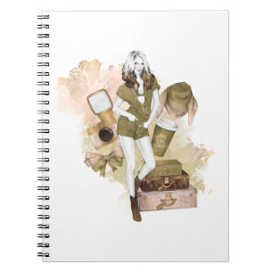 Carnet Adventure Travel Girl
