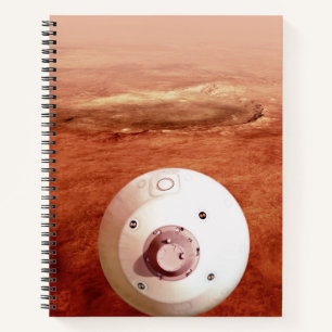 Carnet Aérocoque Avec Perpersévérance Rover Descente Vers