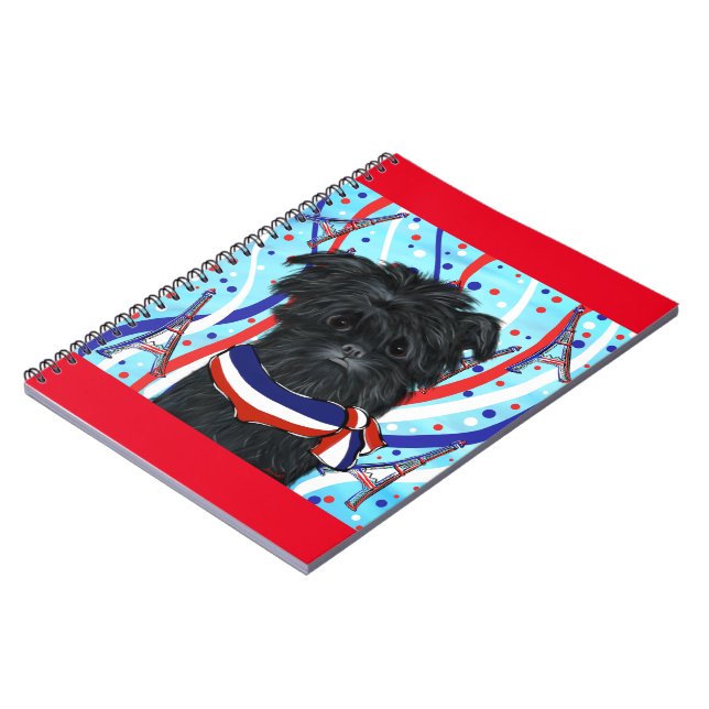 Carnet Affenpinscher Paris (Côté gauche)