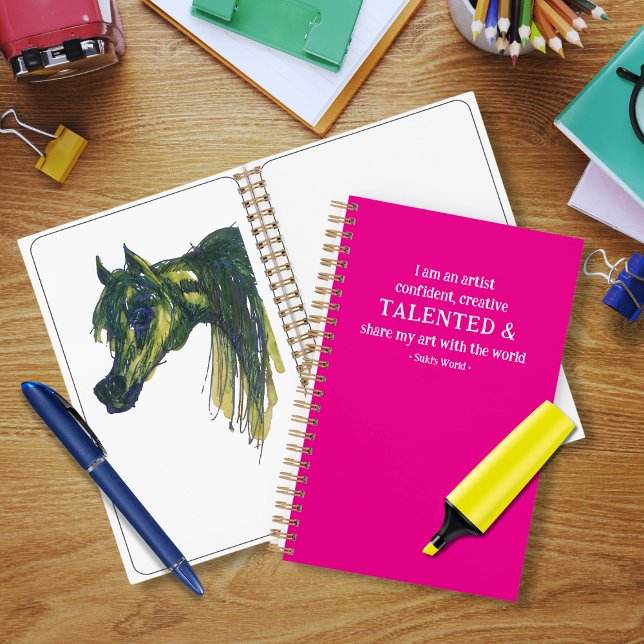 Carnet Affirmation créative d'artistes talentueux | Hot P (Créateur téléchargé)