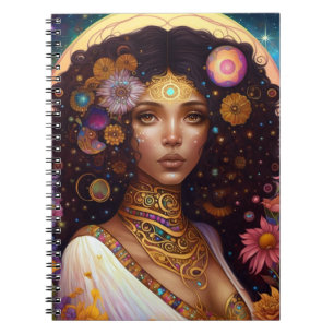 Carnet African American Black Goddess Queen Imaginaire Ar