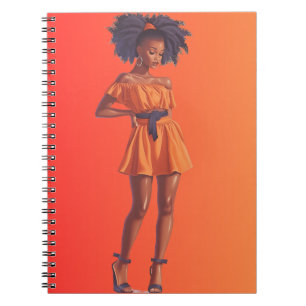 Carnet African American Black Queen Melanin Sista Shopp
