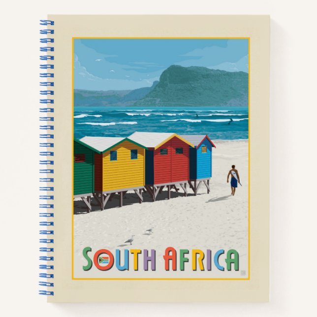 Carnet Afrique du Sud | Plage de Muizenberg (Devant)