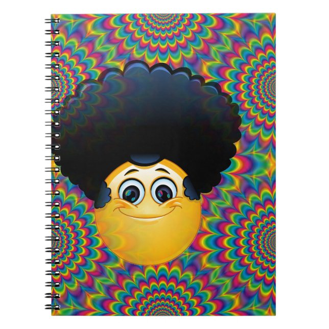 Carnet afro emojis (Devant)