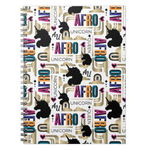 Carnet Afro Unicorn Bold Motif
