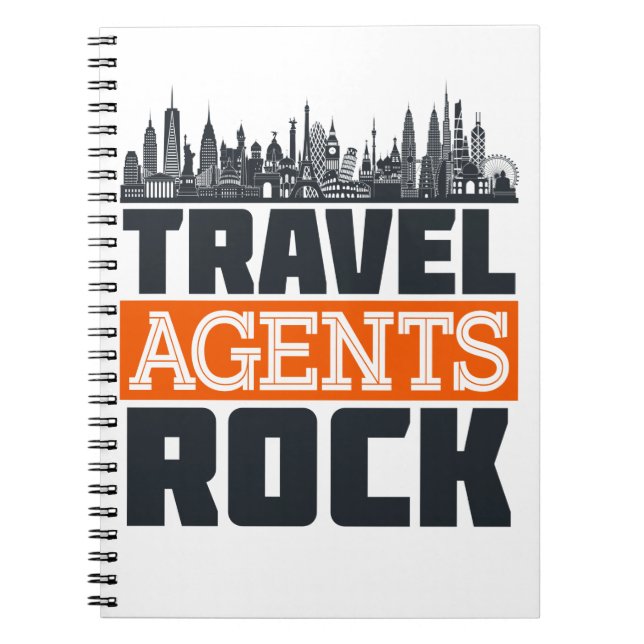 Carnet Agents de voyage Planification des vacances (Devant)