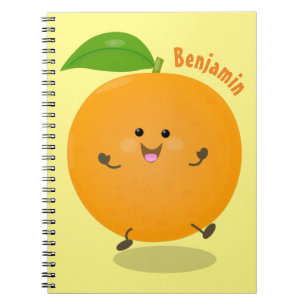 Carnet Agréable agrumes d'orange