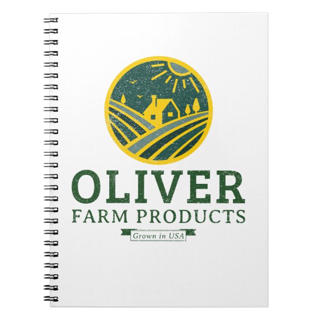 Carnet Agriculture d'oliver (Devant)