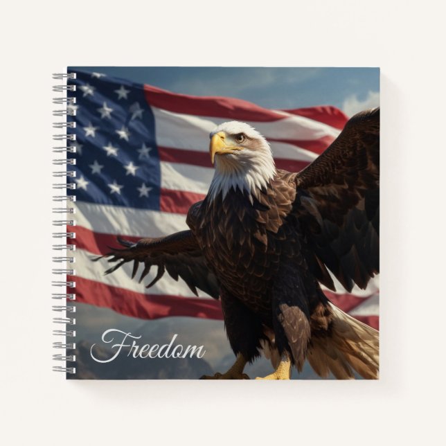 Carnet Aigle de la liberté (Devant)