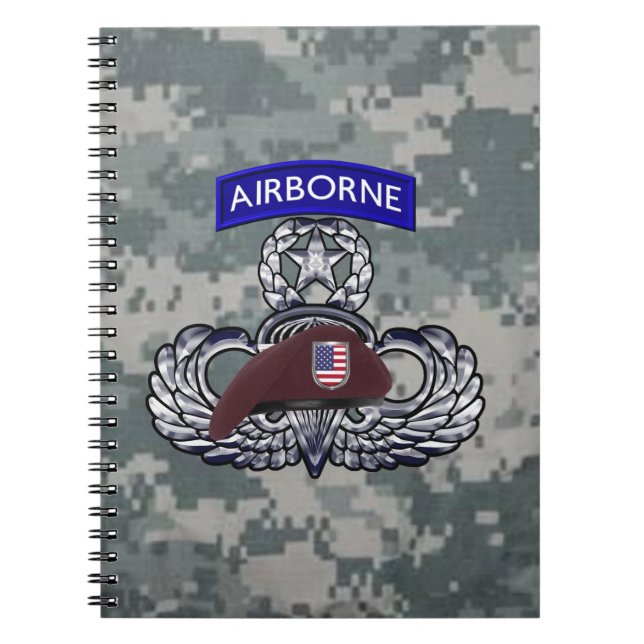 Carnet Airborne Paratroopers (Devant)