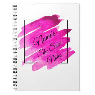 Carnet Ajouter un nom Modifier le texte Elle Shop Mauve B