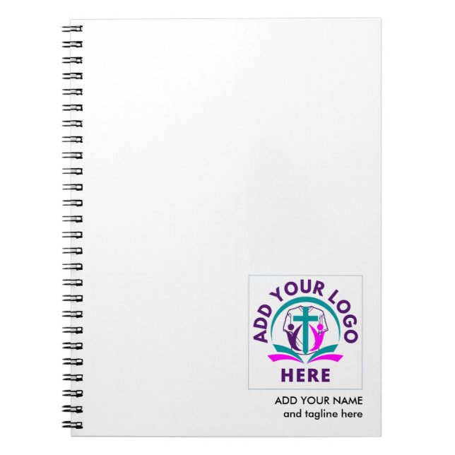 Carnet AJOUTER VOTRE LOGO | Marchandises de Business Chur (Devant)