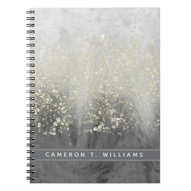 Carnet Ajoutez votre nom | PARTIES SCINTILLANT (Devant)