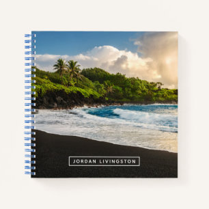 Carnet Ajoutez votre nom Plage de Waianapanapa