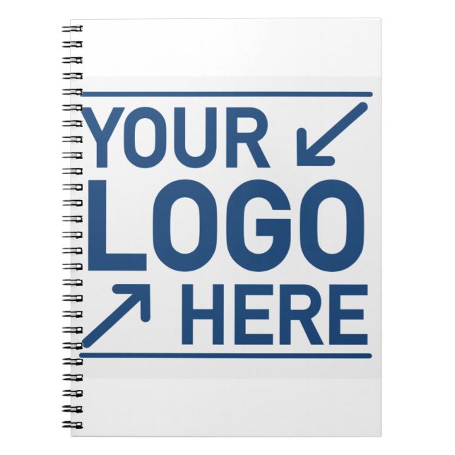 Carnet Ajoutez votre propre logo personnalisé créez votre (Devant)